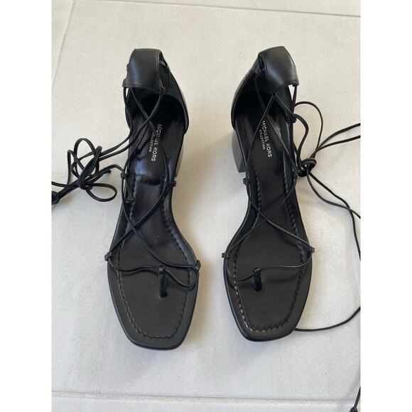 Michael Kors Collection Sandals Strappy Leather - Picture 1 of 15